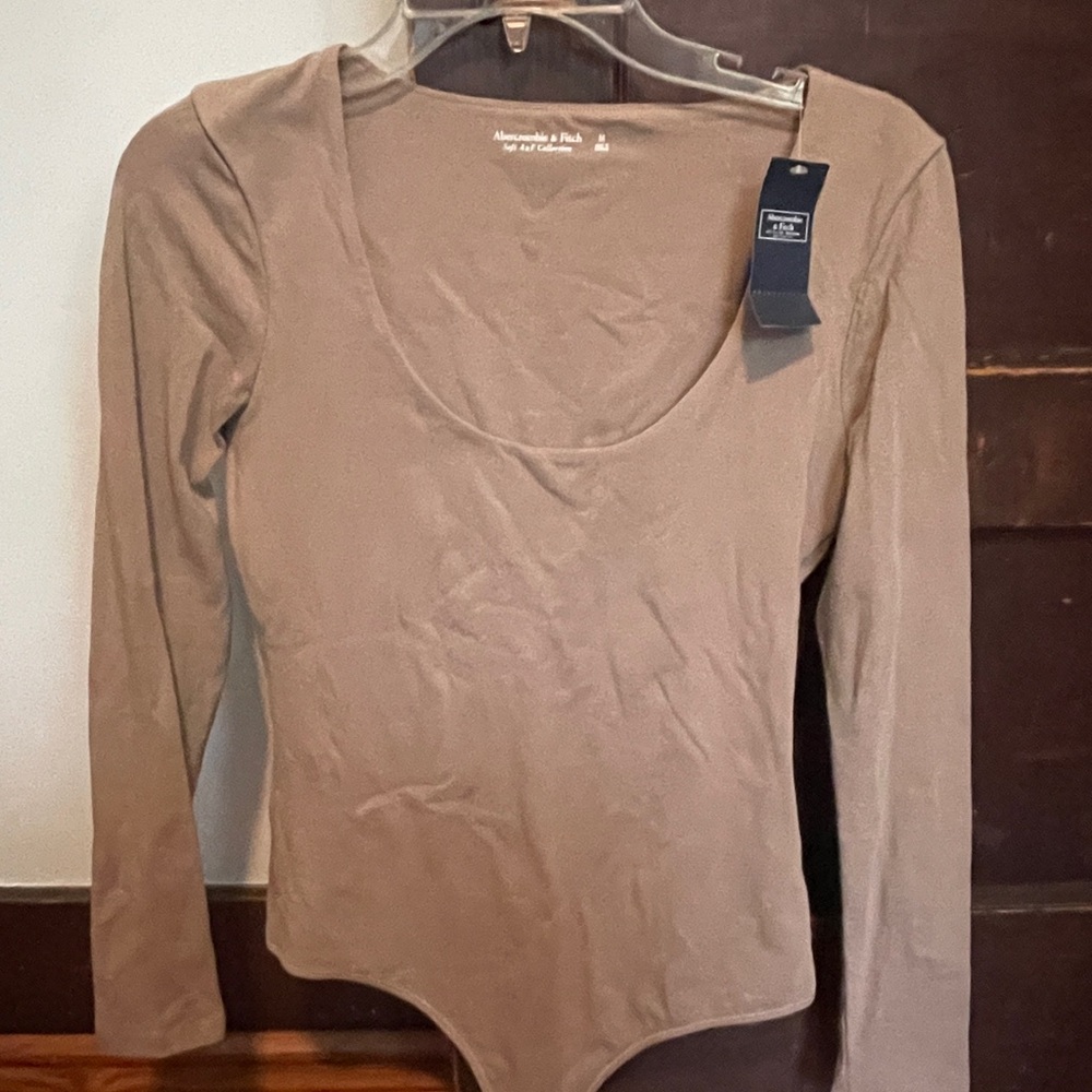 Abercrombie & Fitch Women's Tan Bodysuit